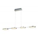 Lámpara Led Orbita 4l Cromo de Schuller Lámpara Led Orbita 4l Cromo de Schuller