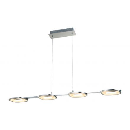 Lámpara Led Orbita 4l Cromo de Schuller