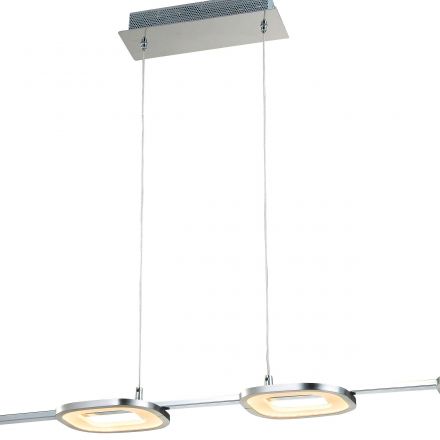 Lámpara Led Orbita 4l Cromo de Schuller