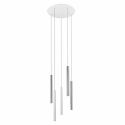 Lamp Varas Cromo-blanco 5 Dim  de Schuller