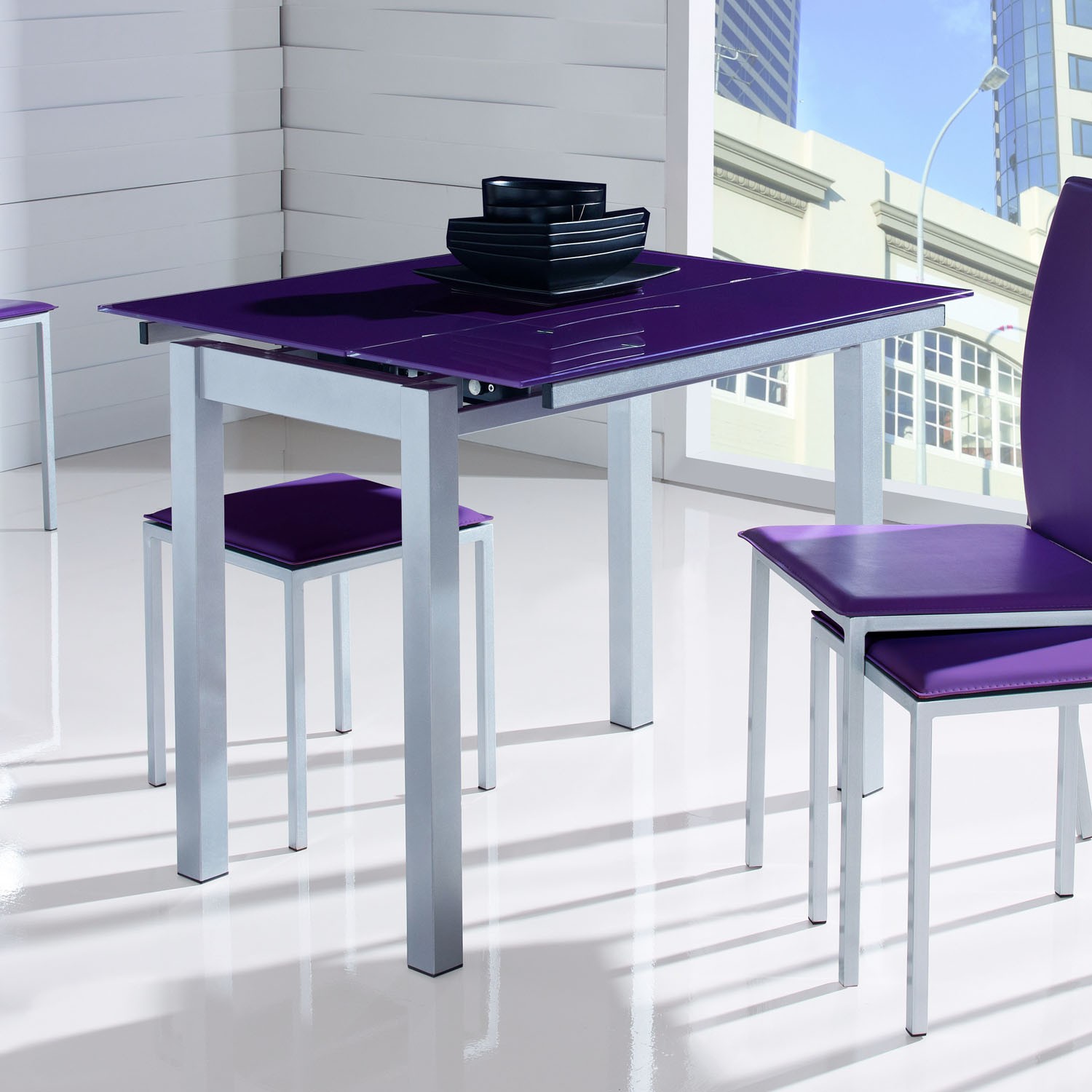 Mesa de cocina extensible Torneo Dissery - OcioHogar.com