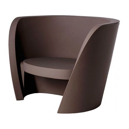 Sillón Rap Chair de Slide color marrón Chocolate Brown