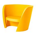 Rap Chair de Slide color amarillo Saffron Yellow