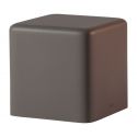 Taburete confort Soft Cubo de Slide color gris Argil Grey soft antracita