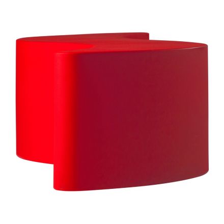 Lateral Banco Wave de Slide color rojo Flame Red