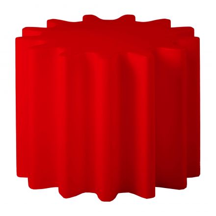 Mesa de centro Gear Low Table de Slide color rojo Flame Red