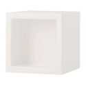 Open Cube 75 de Slide color blanco Milky White