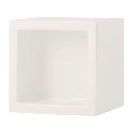 Open Cube 75 de Slide color blanco Milky White