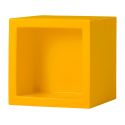 Display modular Open Cube 75 de Slide color amarillo Saffron Yellow