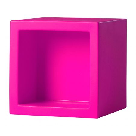 Display modular Open Cube 75 de Slide color Sweet Fuchsia