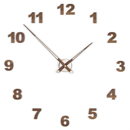 Reloj de pared de madera Axioma n Números Nomon