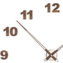 Reloj de pared de madera Axioma n Números Nomon, detalle números