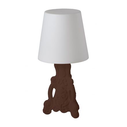 Lámpara de mesa Lady Of Love de Slide color marrón Chocolate Brown