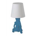 Lámpara de mesa Lady Of Love de Slide color azul Powder Blue