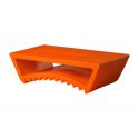 Mesa de centro Tac de Slide color naranja Pumpkin Orange