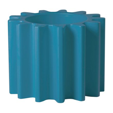 Maceta Gear Pot de Slide color azul Powder Blue
