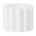 Maceta Gear Pot de Slide color blanco Milky White