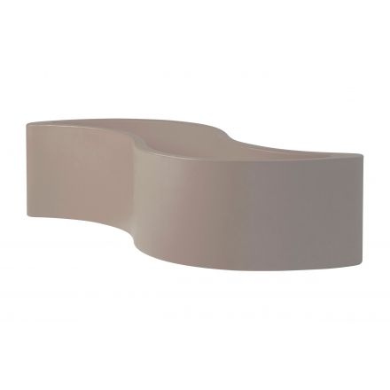 Maceta Wave Pot de Slide color gris Dove Grey