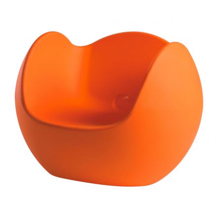 Sillón mecedora Blos de Slide color naranja Pumpkin Orange