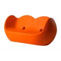 Sofá mecedora Blossy de Slide color naranja Pumpkin Orange