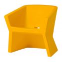 Sillón Exofa de Slide color amarillo Saffron Yellow