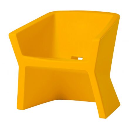 Sillón Exofa de Slide color amarillo Saffron Yellow
