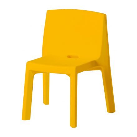Silla Q4 de Slide color amarillo Saffron Yellow