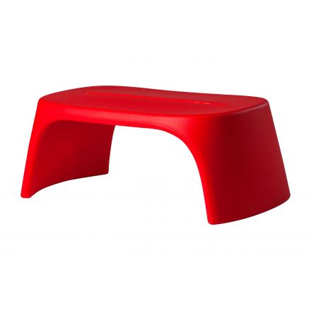 Banco Amélie Panchetta de Slide color rojo Flame Red