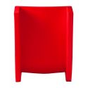 Parte de atrás Silla baja Twist de Slide color rojo Flame Red