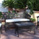 Conjunto sofá y mesa de jardín Bayamo Majestic Garden