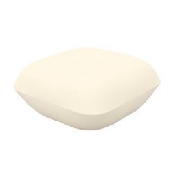 Pillow Puff, asiento individual moderno, cómodo y elegante de Vondom color basic ecru