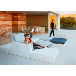 Pixel Módulo Chaiselongue, original sofá para recostarse a cualquier hora del día de Vondom