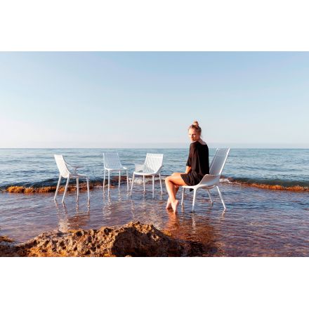Ibiza Silla, con diseño peculiar, ideal para exteriores de Vondom