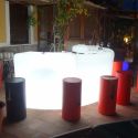 Barra de bar con luz Ibiza de New Garden