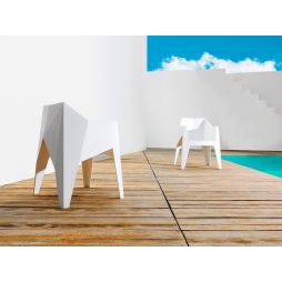 Voxel Butaca, asiento individual de diseño único para exteriores