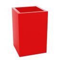 Cubo Alto Simple de Vondom color lacado brillo rojo