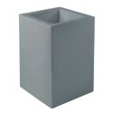 Cubo Alto Simple de Vondom color basic acero