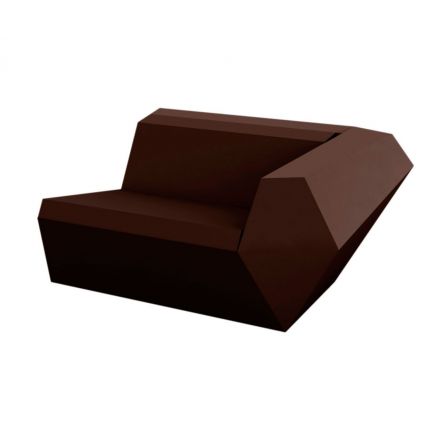 Faz Sofa Mod Izquierdo de Vondom color basic bronce