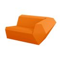 Faz Sofa Mod Izquierdo de Vondom color basic naranja