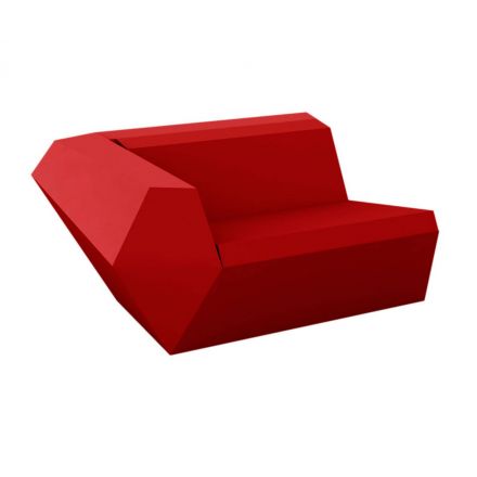 Faz Sofa Mod Derecho de Vondom color basic rojo