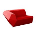 Faz Sofa Mod Derecho de Vondom color lacado brillo rojo