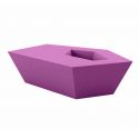 Faz Mesa Sofa de Vondom color basic plum
