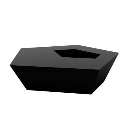 Faz Mesa Sofa de Vondom color lacado brillo negro