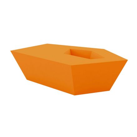Faz Mesa Tumbona de Vondom color basic naranja