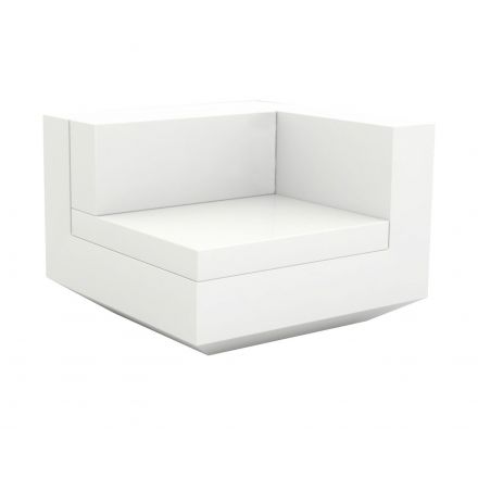 Vela Sofa Mod Izquierdo  de Vondom color lacado brillo blanco