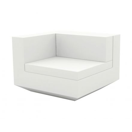 Vela Sofa Mod Derecho  de Vondom color basic blanco