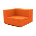 Vela Sofa Mod Derecho  de Vondom color basic naranja