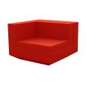 Vela Sofa Mod Derecho  de Vondom color basic rojo