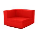 Vela Sofa Mod Derecho  de Vondom color lacado brillo rojo