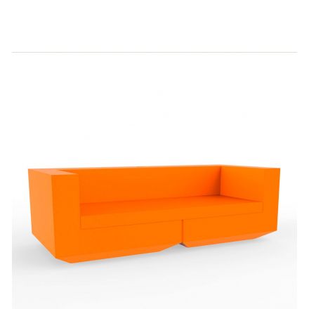 Vela Sofa  de Vondom color basic naranja